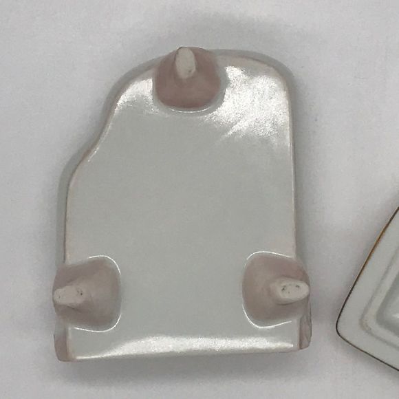 Vintage Delicate Hand Painted Piano Trinket Box - Picture 4 of 8